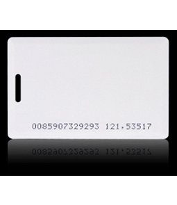 EMC-2 | EM 125 kHz ISO karta, vytlačené sériové číslo, otvor na uchytenie karty   