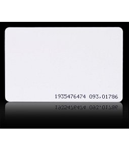 MFC-2 | 13,56MHz Mifare ISO karta, vytlačené číslo, vhodná na potlač, 1 kb pamäť   