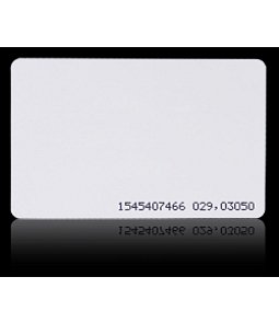MFC-3 | 13,56MHz Mifare ISO karta, vytlačené číslo, vhodná na potlač, 4 kb pamäť   