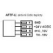 AFTF-U, Ni1000-5000 | Nástěnné aktivní čidlo vlhkosti, teplota pasivní Ni1000-5000   