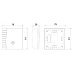 RHKF-U | Čidlo interiérového osvětlení 0..500lx,1klx, 20klx, 0-10V   