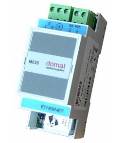 M035 | Převodník Ethernet ľ RS485, Modbus RTU/IP router   