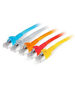653508 | Patch cord C6A S/FTP FRNC/LSOH  1,0m GY 500MHz   