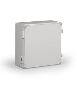 WPCP303013G | Box CUBO-W WPCP 300x300x132mm PC LGY   