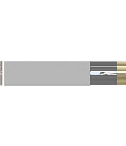 191032 | Kábel výťahový plochý PVC 8867-F 4x4x2xAWG26 GY FL-80m   