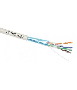 49341/500 | Kábel C5E F/UTP PVC STR AWG24 Fca 500m GY   