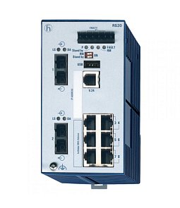 RS20-0800S2S2SDAEHH | Switch IDS  8p 6x10/100Base-TX RJ45 + 2x100BASE-FX SM-SC RS20   